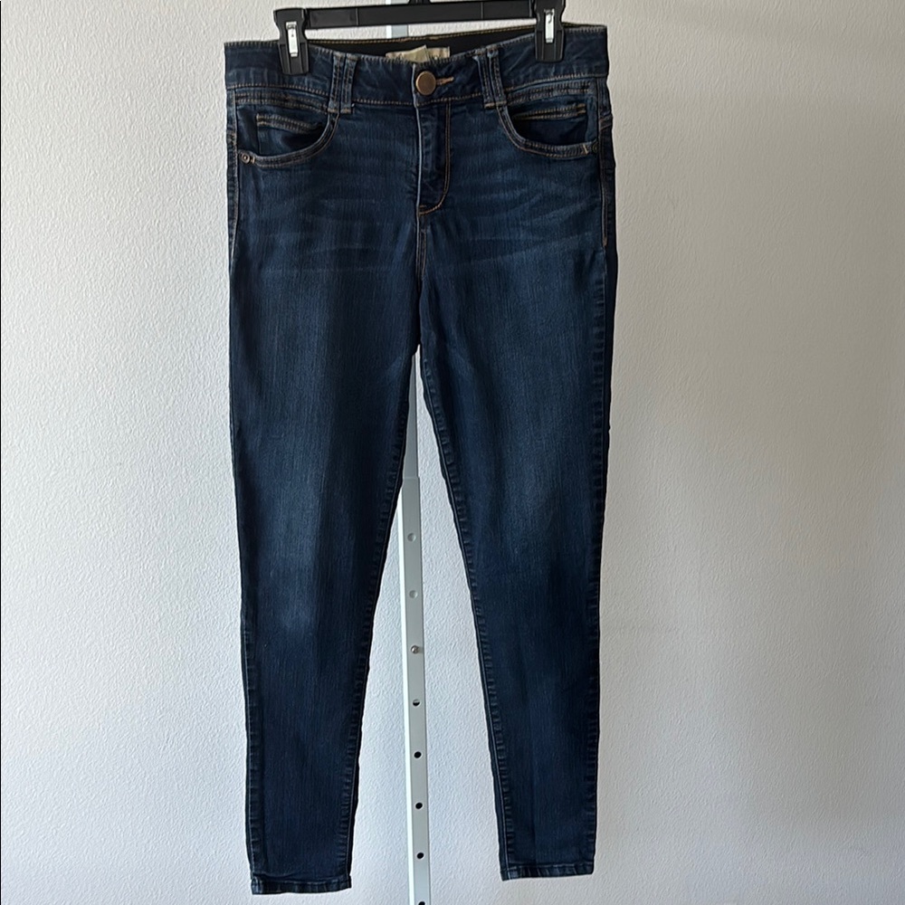 Democracy Jeans 10 Ab Technology Skinny Polished Casual Quiet Luxury Clean Girl - Picture 11 of 13